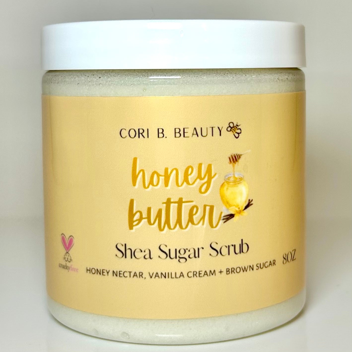 “Honey Butter” Shea Sugar Scrub Cori B. Beauty
