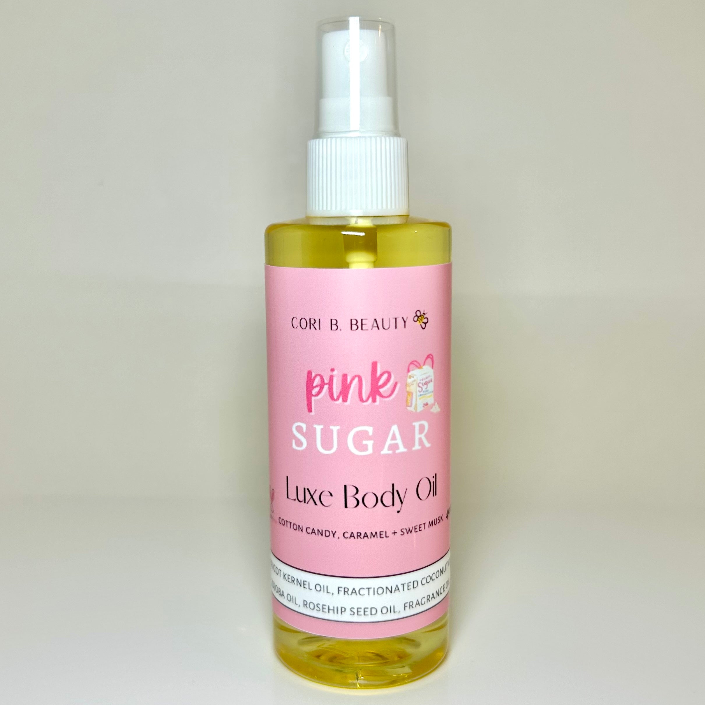 Pink Sugar” Luxe Body Oil – Cori B. Beauty