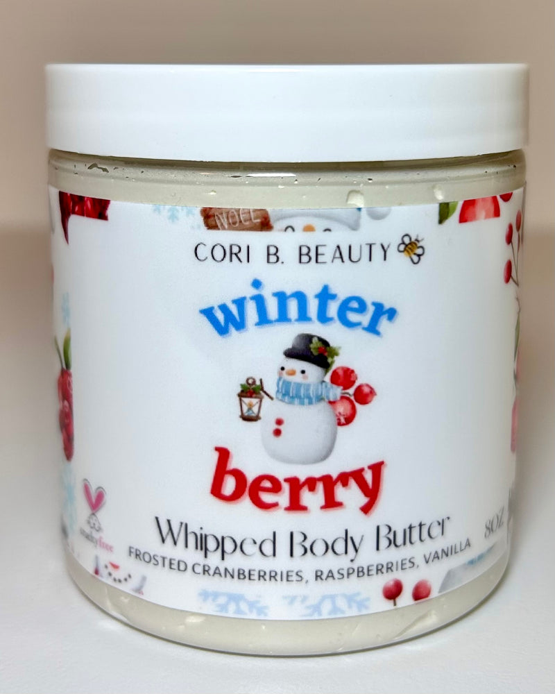 “Winterberry” Whipped Body Butter