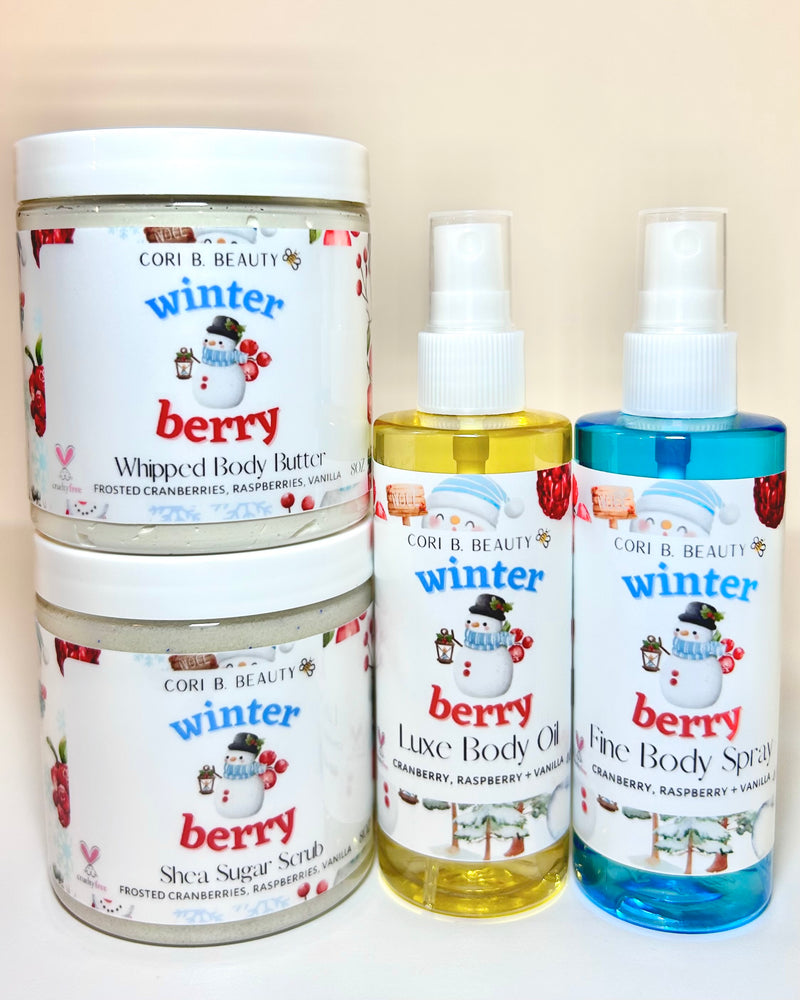 “Winterberry” Bath Bundle