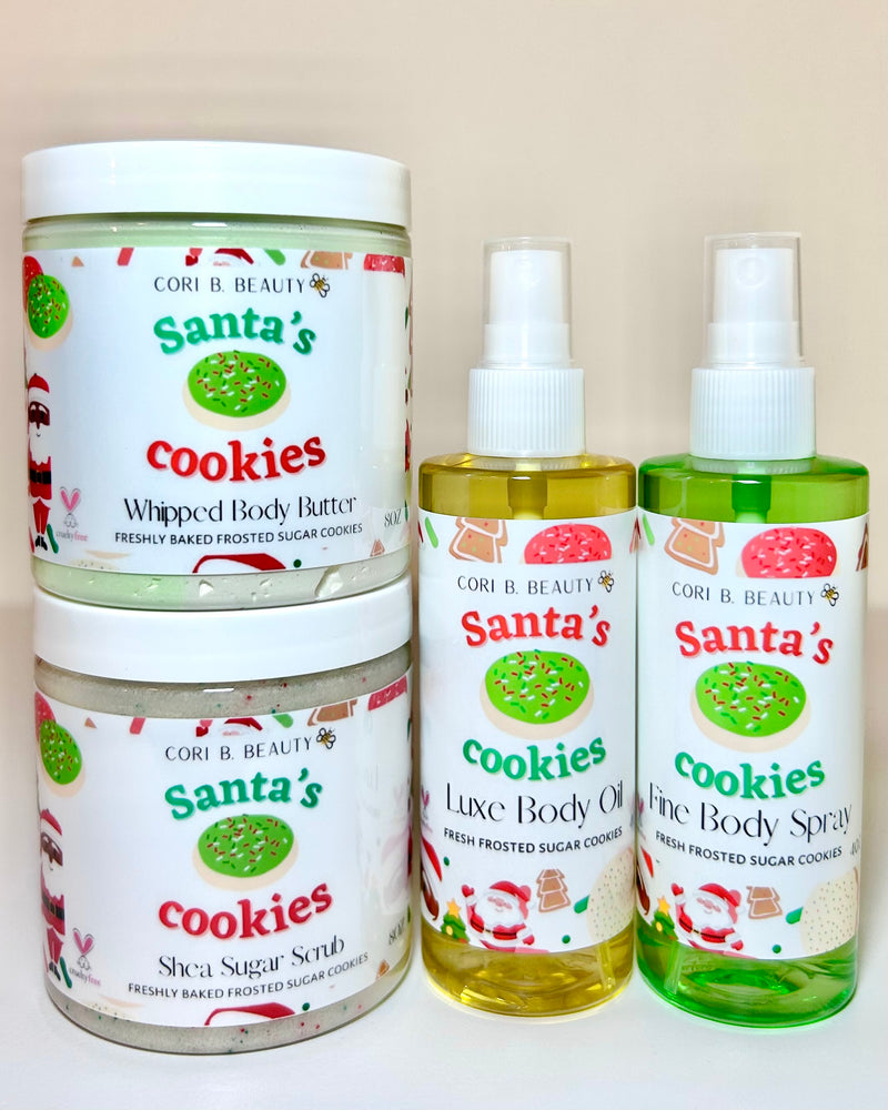 “Santa’s Cookies” Bath Bundle