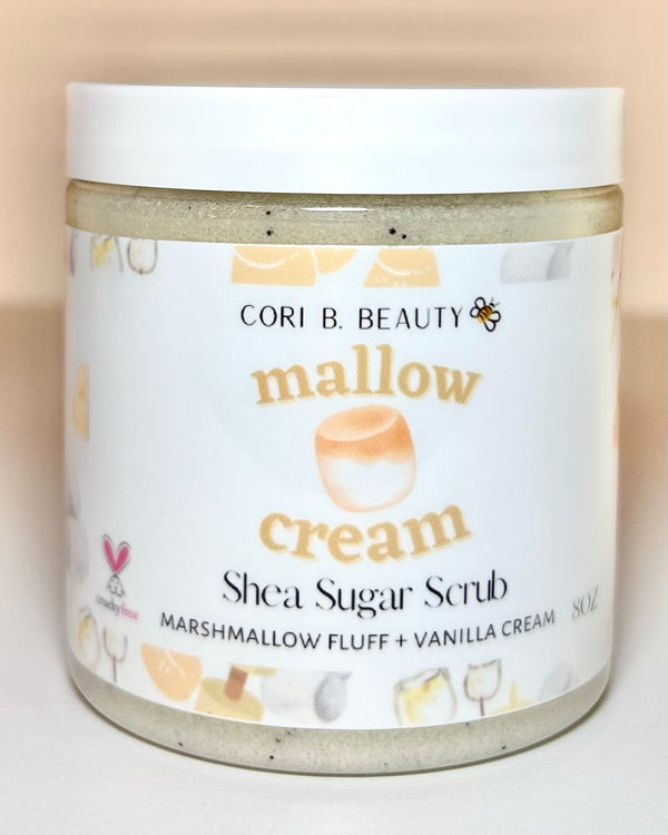 “Marshmallow Cream” Shea Sugar Scrub