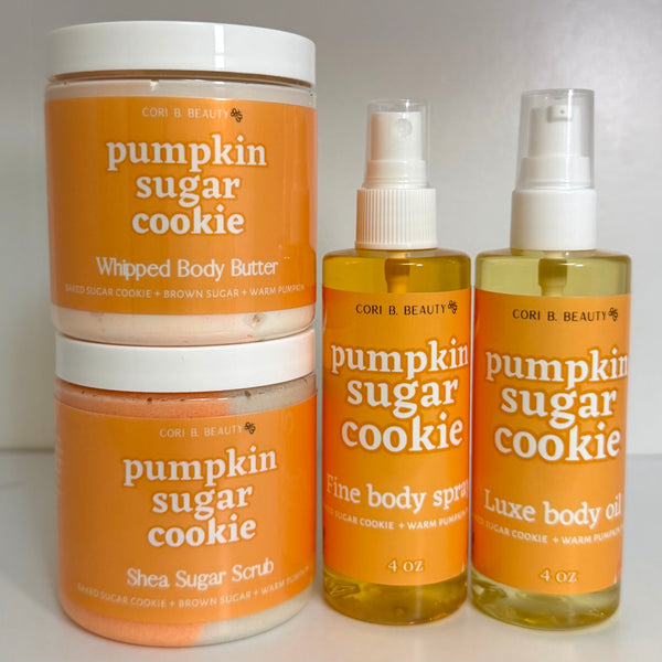 "Pumpkin Sugar Cookie” Bath Bundle