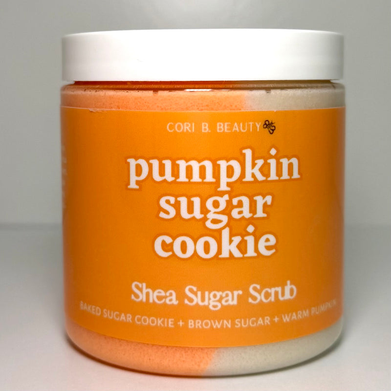 "Pumpkin Sugar Cookie” Shea Sugar Scrub