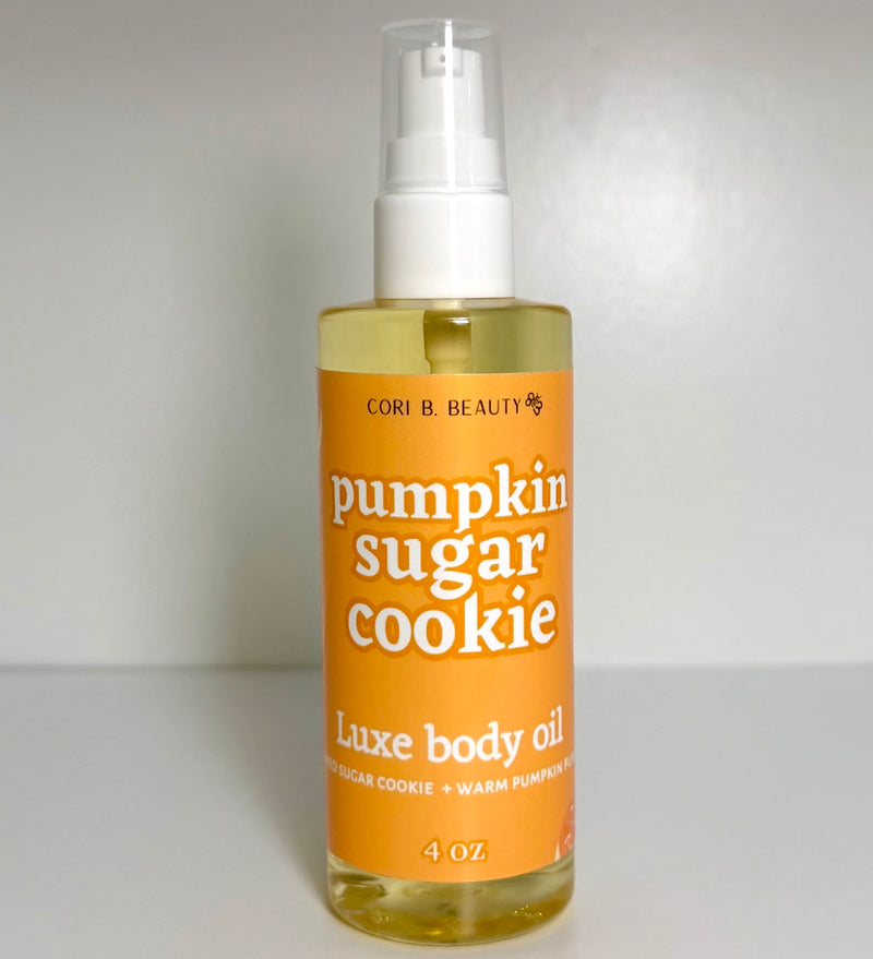 "Pumpkin Sugar Cookie” Luxe Body Oil