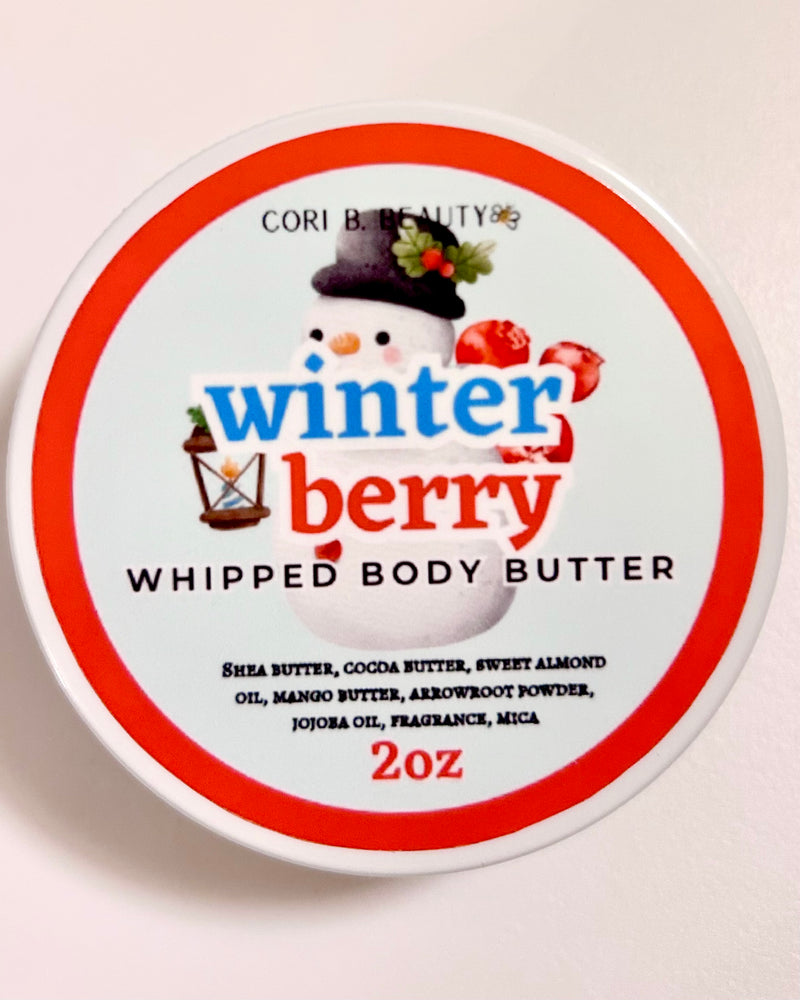 “Winterberry” Whipped Body Butter