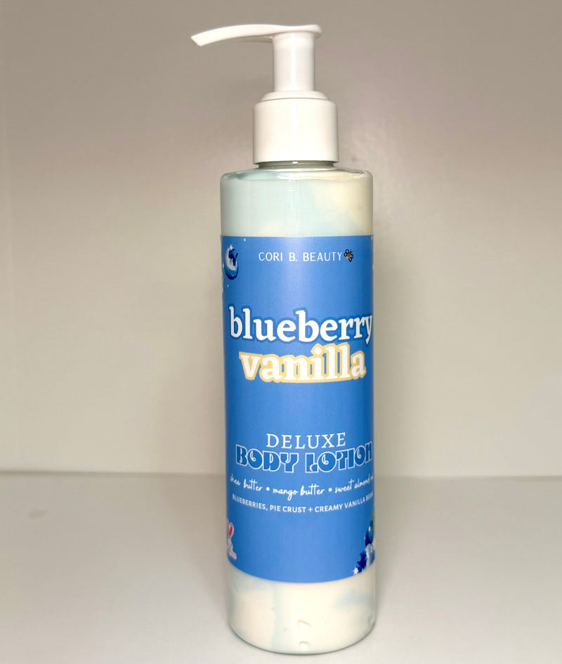 "Blueberry Vanilla" Deluxe Body Lotion
