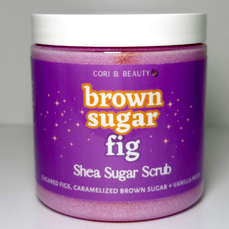 "Brown Sugar Fig” Shea Sugar Scrub