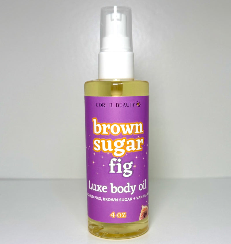 "Brown Sugar Fig” Luxe Body Oil