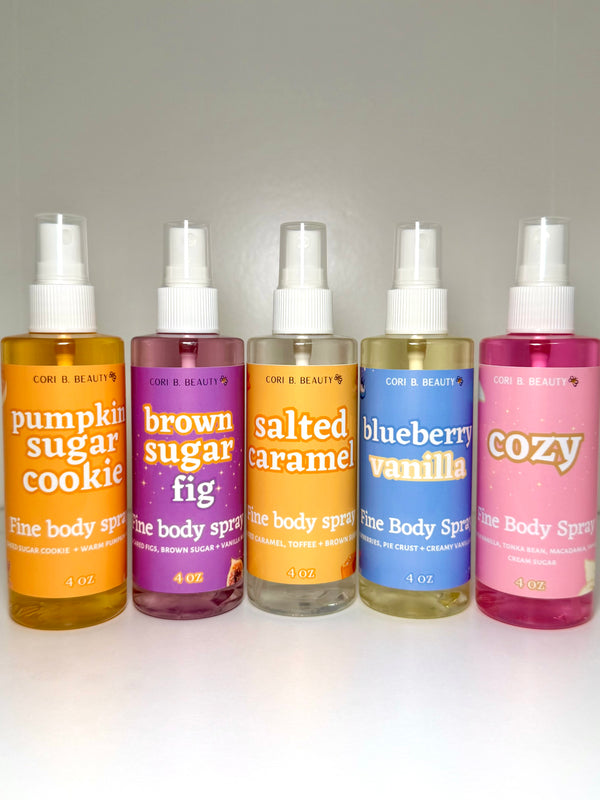 "Blueberry Vanilla” Fine Body Spray