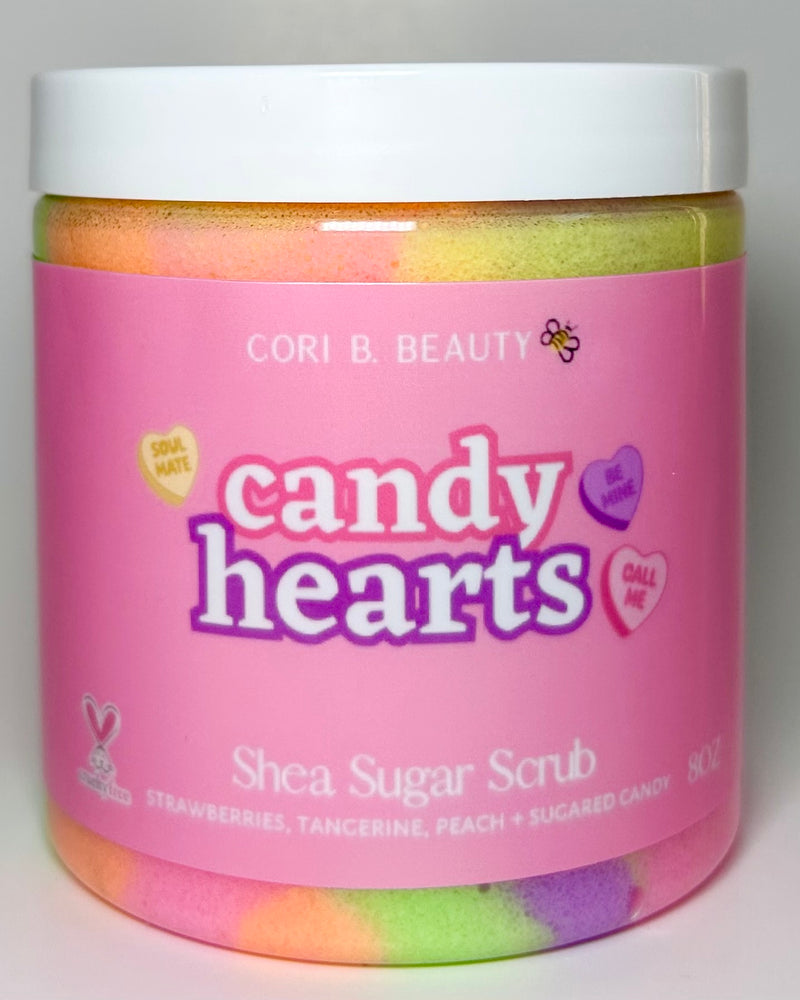 "Candy Hearts” Shea Sugar Scrub