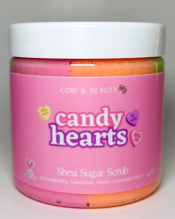 "Candy Hearts” Shea Sugar Scrub
