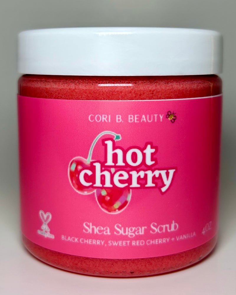 "Hot Cherry” Shea Sugar Scrub