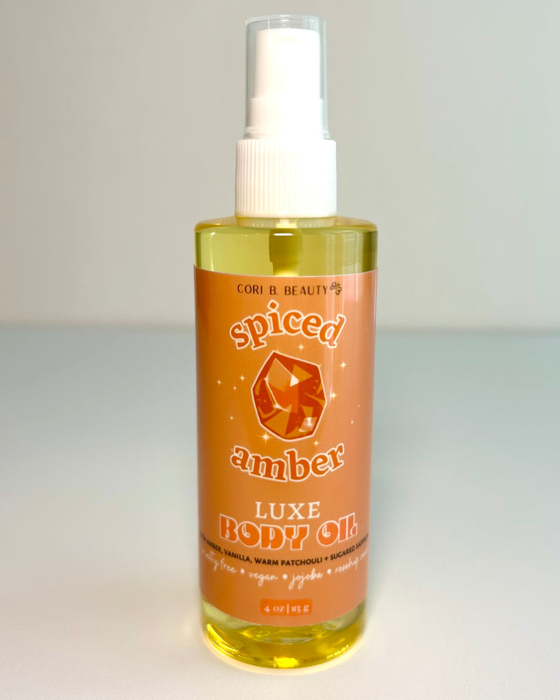 "Spiced Amber” Luxe Body Oil