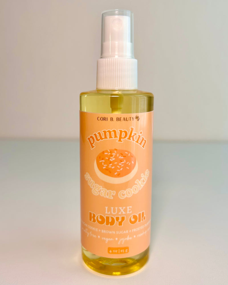 "Pumpkin Sugar Cookie” Luxe Body Oil