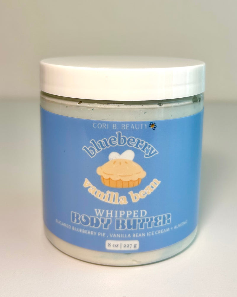 "Blueberry Vanilla Bean" Whipped Body Butter