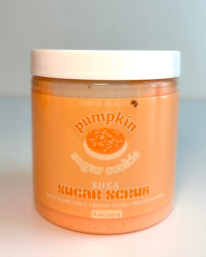 "Pumpkin Sugar Cookie” Shea Sugar Scrub