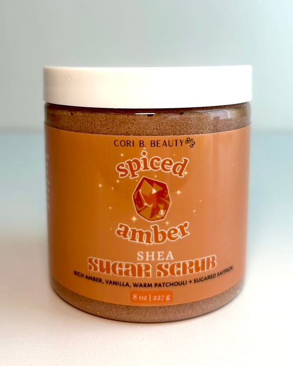 "Spiced Amber” Shea Sugar Scrub