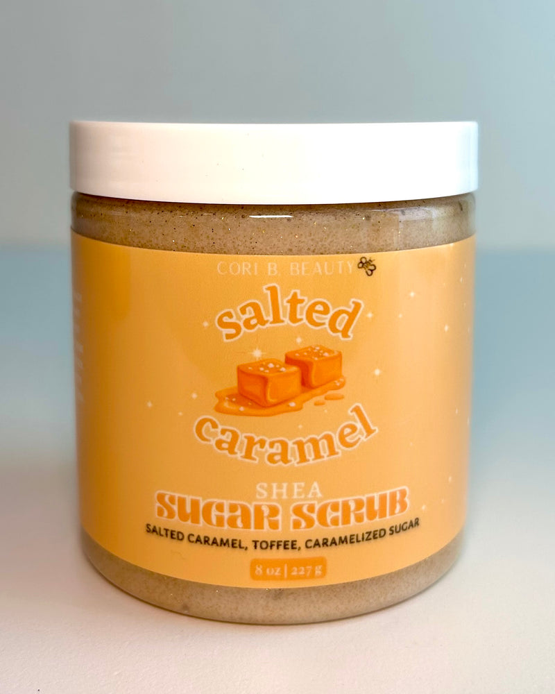 "Salted Caramel” Shea Sugar Scrub