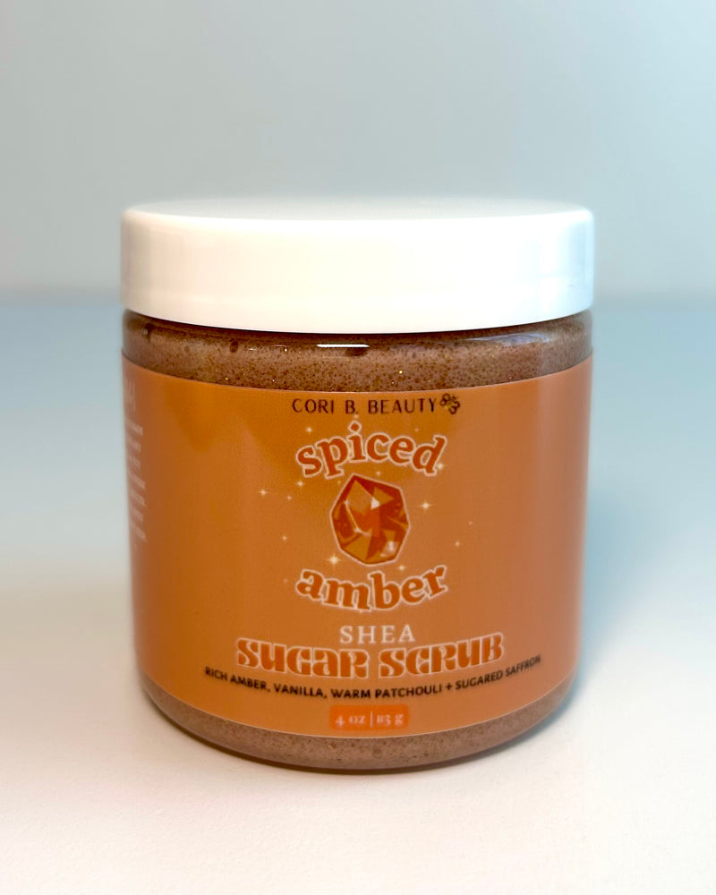 "Spiced Amber” Shea Sugar Scrub