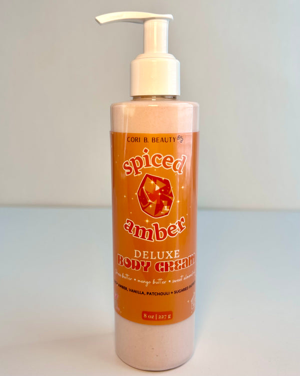 "Spiced Amber" Deluxe Body Cream