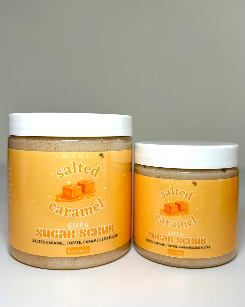 "Salted Caramel” Shea Sugar Scrub