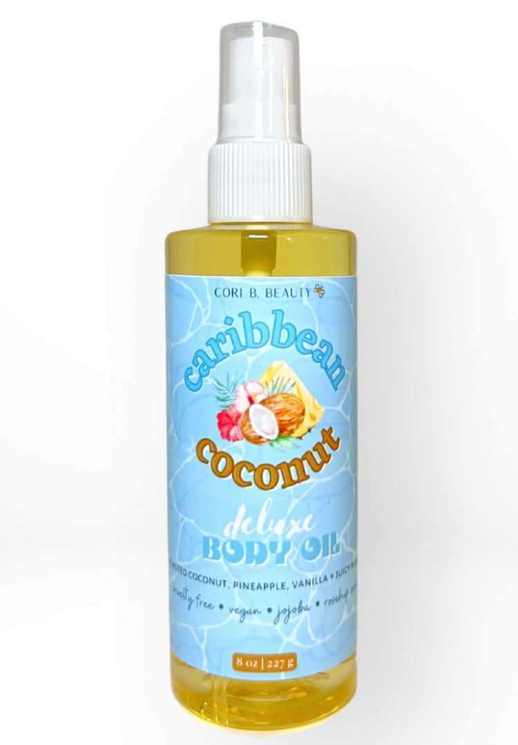 "Caribbean Coconut” Luxe Body Oil