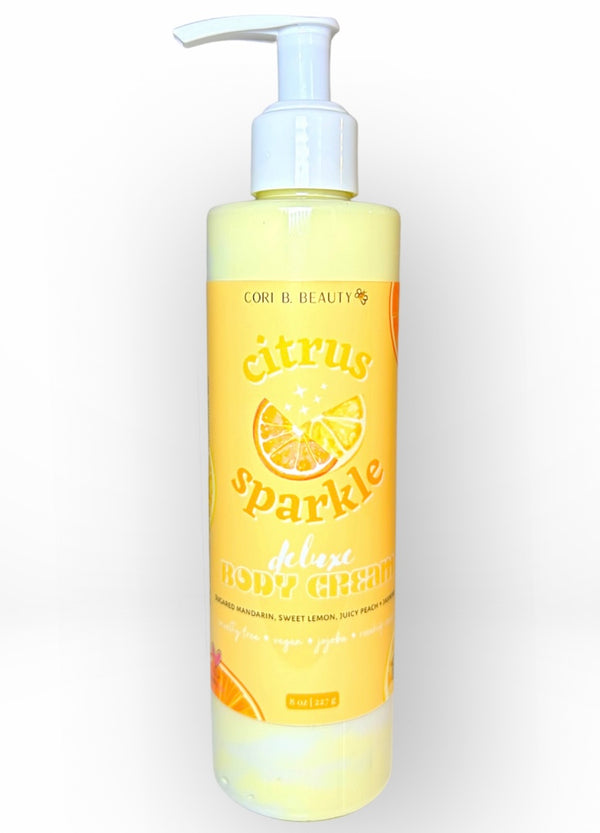 "Citrus Sparkle" Deluxe Body Cream