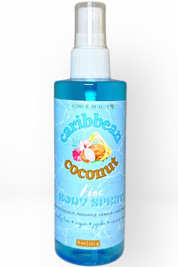 Delicious Cool Caribbean Coconut by Gale Hayman Body Spray 8 oz