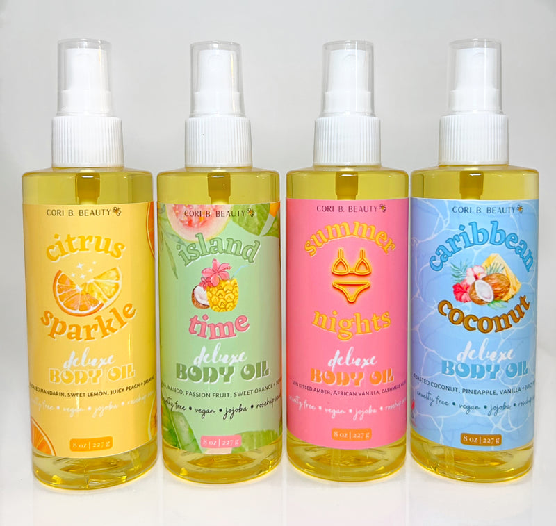 "Caribbean Coconut” Luxe Body Oil