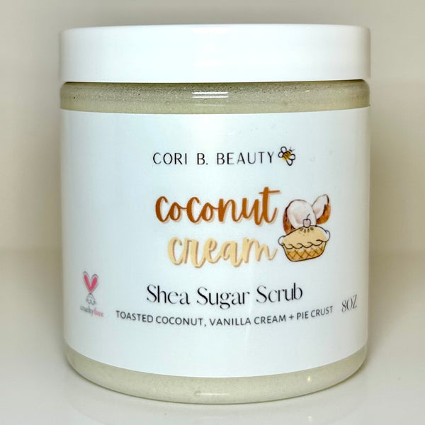 “Coconut Cream” Shea Sugar Scrub