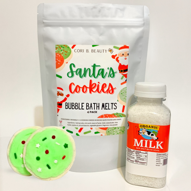 Santa’s Cookies Bath Melt Set