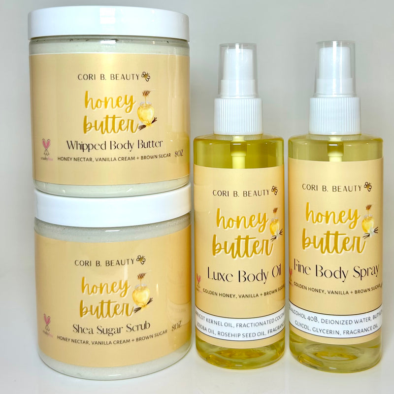 “Honey Butter” Bath Bundle