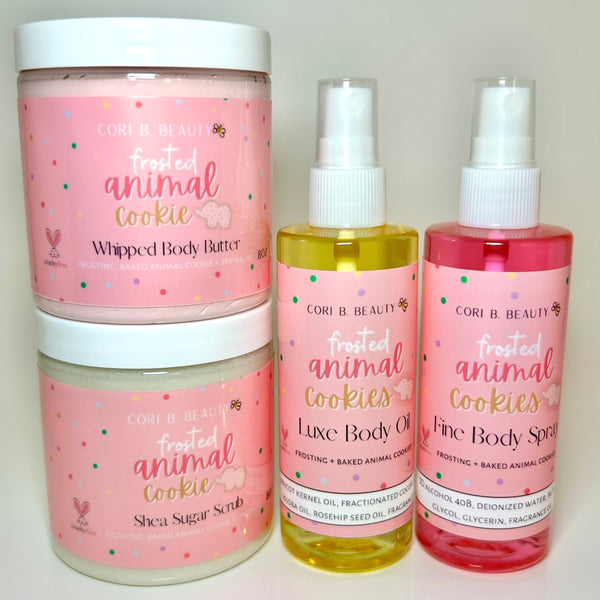 “Frosted Animal Cookie” Bath Bundle