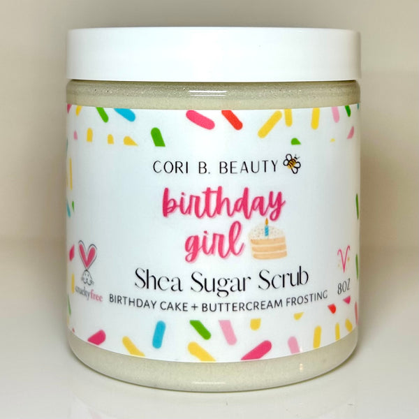 “Birthday Girl” Shea Sugar Scrub