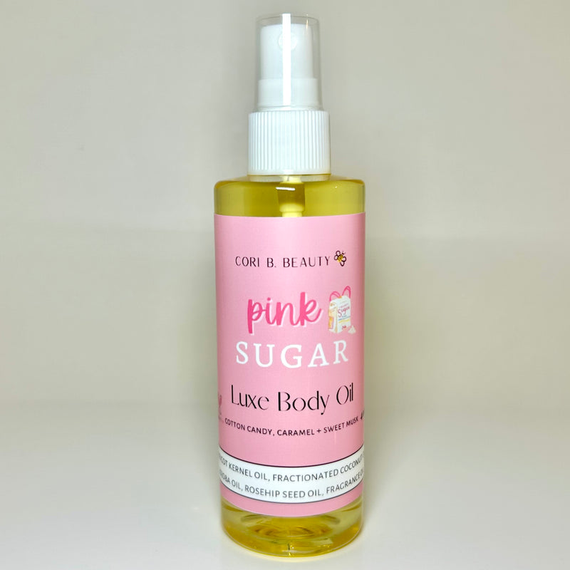 Pink Sugar Body Oil  CaramelBrownCosmetic