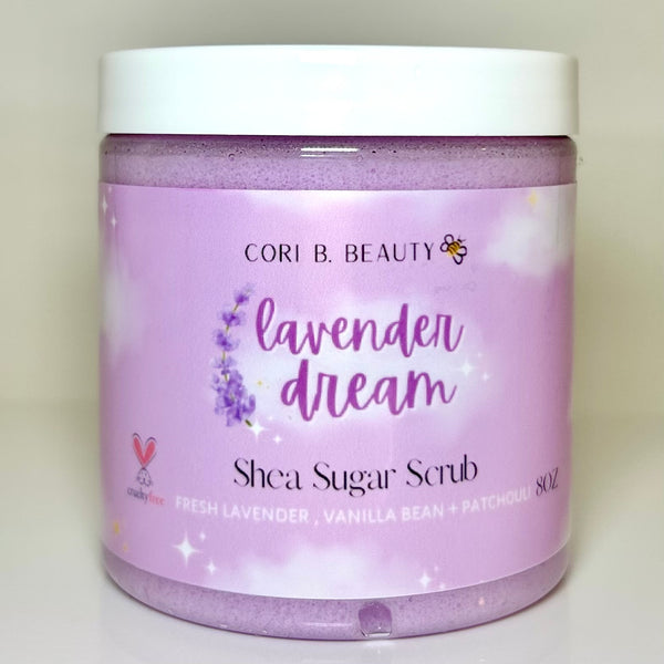 “Lavender Dream” Shea Sugar Scrub