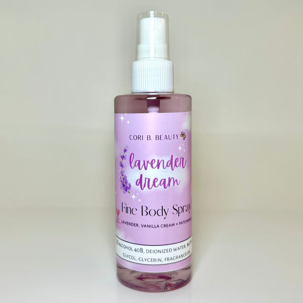 “Lavender Dream” Fine Body Spray