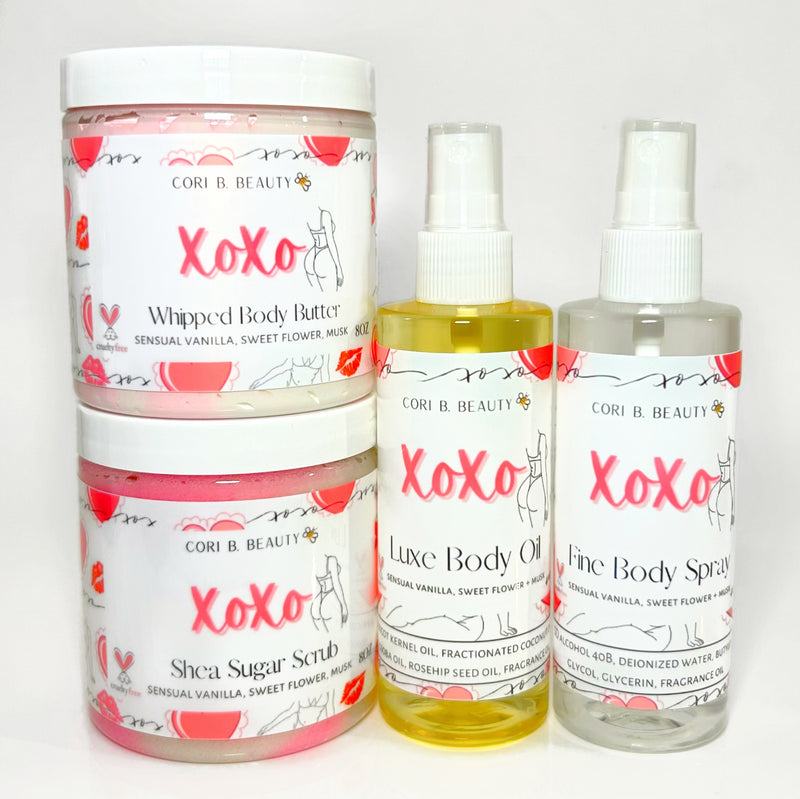 “Xoxo” Bath Bundle