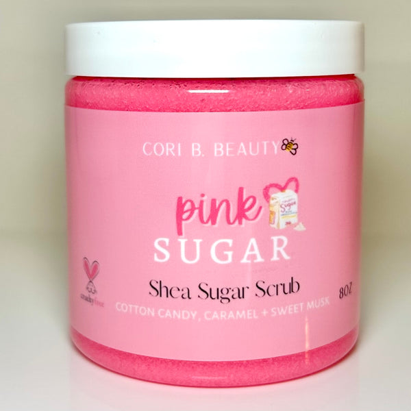 “Pink Sugar” Shea Sugar Scrub